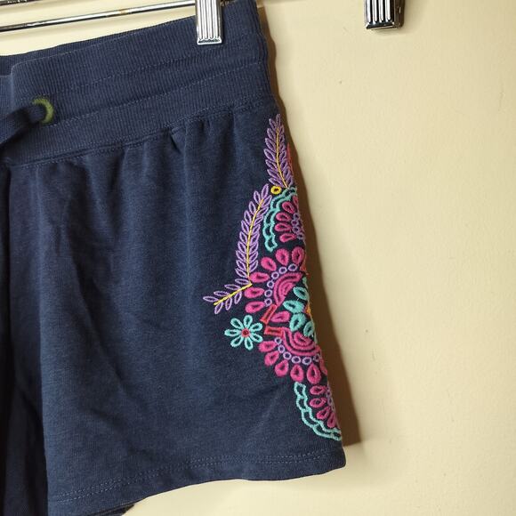Anthropologie Daily Practice Shorts Floral Embroidered - Picture 4 of 7